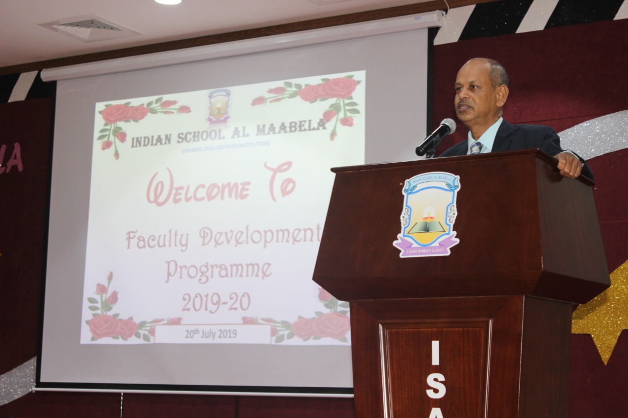 ISAM arranged FDP for staff on July 20 &21 2019